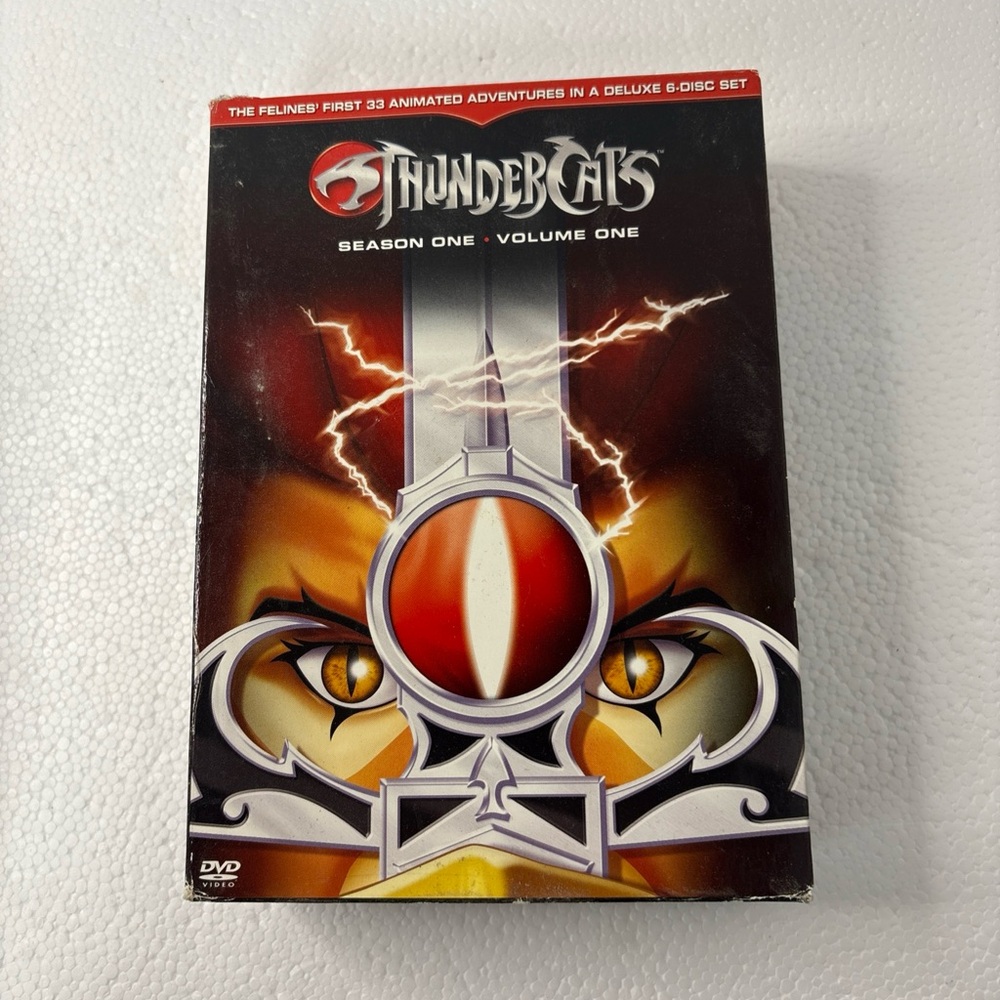 Thundercats - Season 1 Volume 1 DVD 6-Disk Deluxe Box Set Episodes 1-33 Used